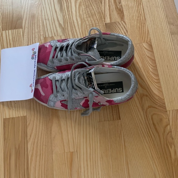 Golden Goose Superstar camo shoes size 37 box and dustbag EUC - Picture 3 of 12